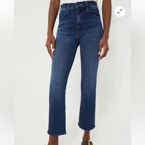MOTHER Dark Blue Ankle Jeans Size 25